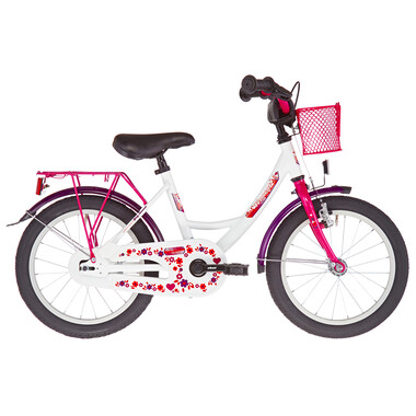 Bicicletta Bambino VERMONT GIRLY 16" Rosa/Bianco 0